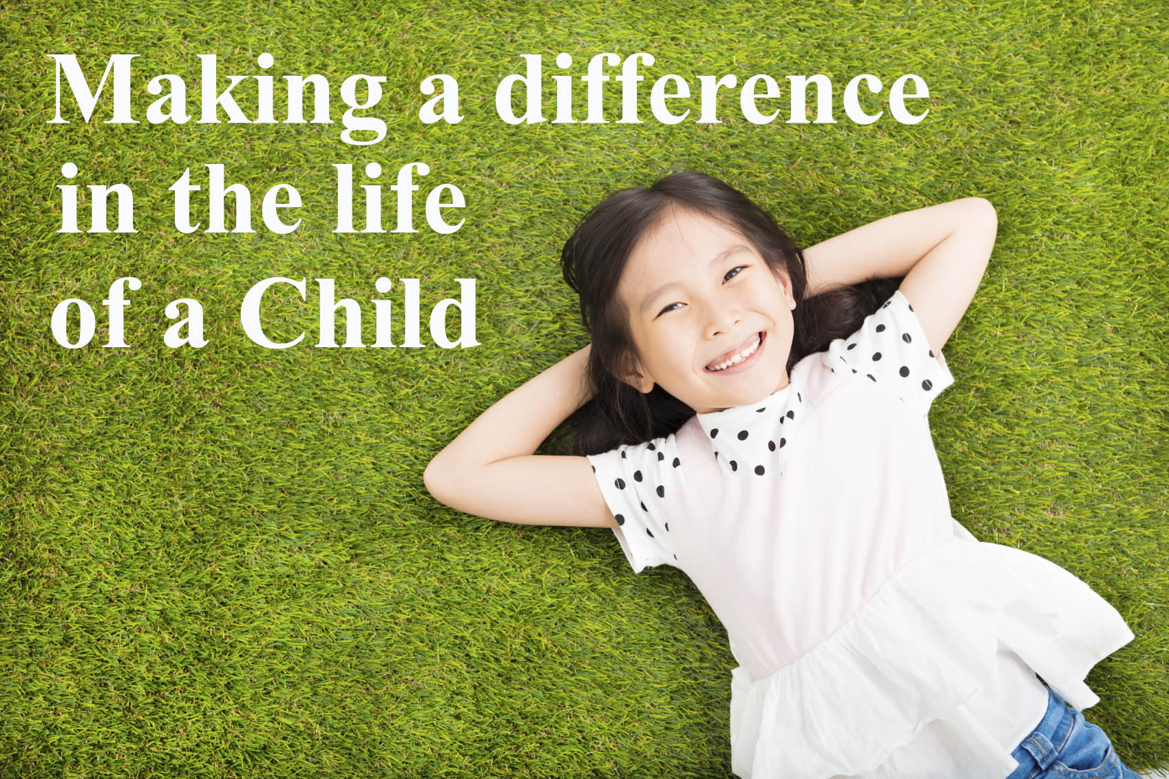 Making a difference in the life of a child